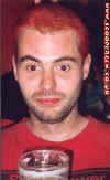 Alex at the "last" Blyth Power gig in Leeds, september 98