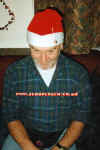 Bob at the Fat Cat xmas pissup Dec 97
