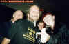 Brian, Rob and Sue at Wakefield Oct 96