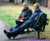 Dicko & Blind Peter in Park Tamworth before fest opened 060903