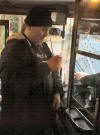 Flashing the glass on a bus Oakwood 08.