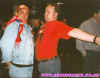 Frostie and Gazza gut-barging at St Albans BF Sep 96
