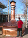 Gazza by copper outside Republica Cerveja Porto 250208
