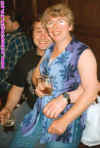 Gazza and Mary at Wakefield BF, Oct 96