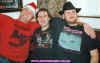 Gazza, Dai and Dave from Retford at the Fat Cat xmas pissup Dec 96