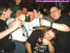 Skeletor, Gazza, ?, Steve, Craig, Ding Ding and Aston at Wakefield BF Oct 96