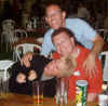 Steve, Chris and Beavis at Worcester BF 08/2003