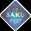 Beer mat from Saku