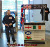 Ingerland pub stand at Prague airport 010208