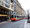 Real trams Rue de Marche Geneva 170905